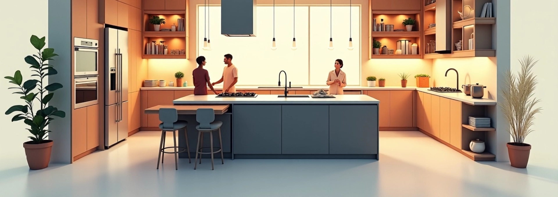 Diseño de cocinas funcionales