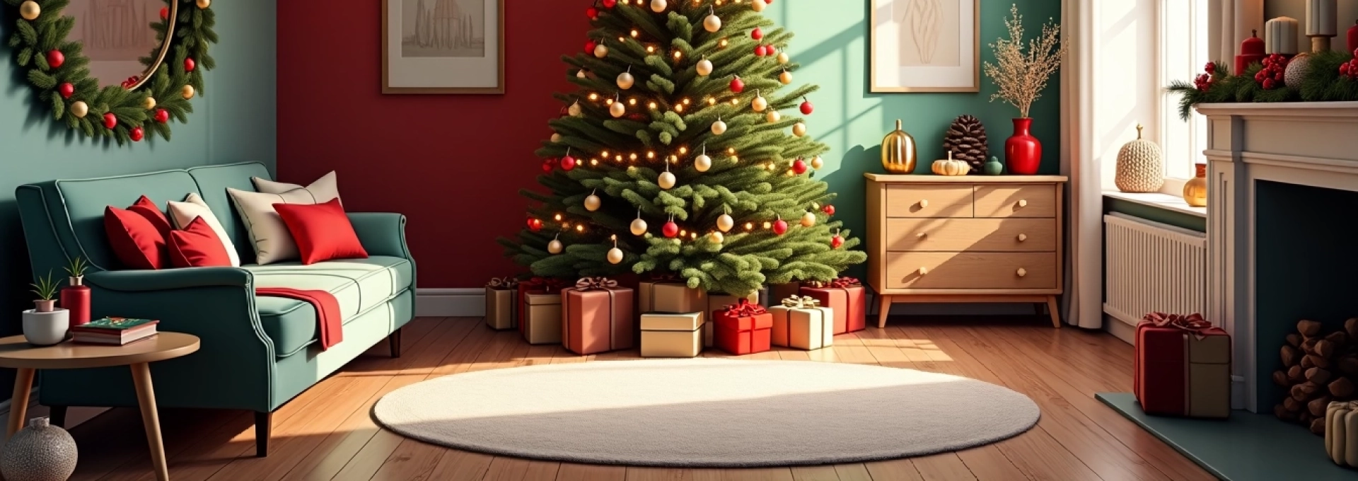 Un ambiente de cuento de hadas